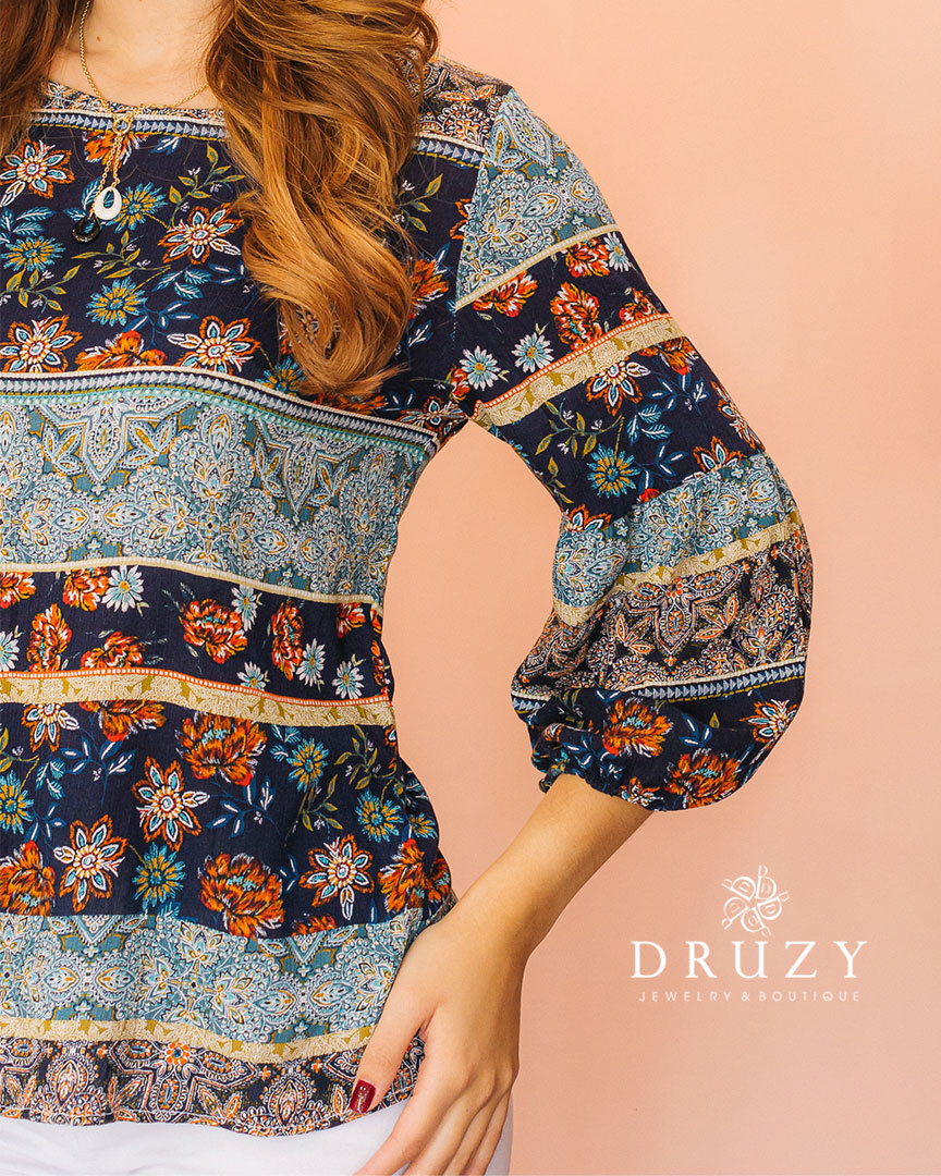 Blusa estampada