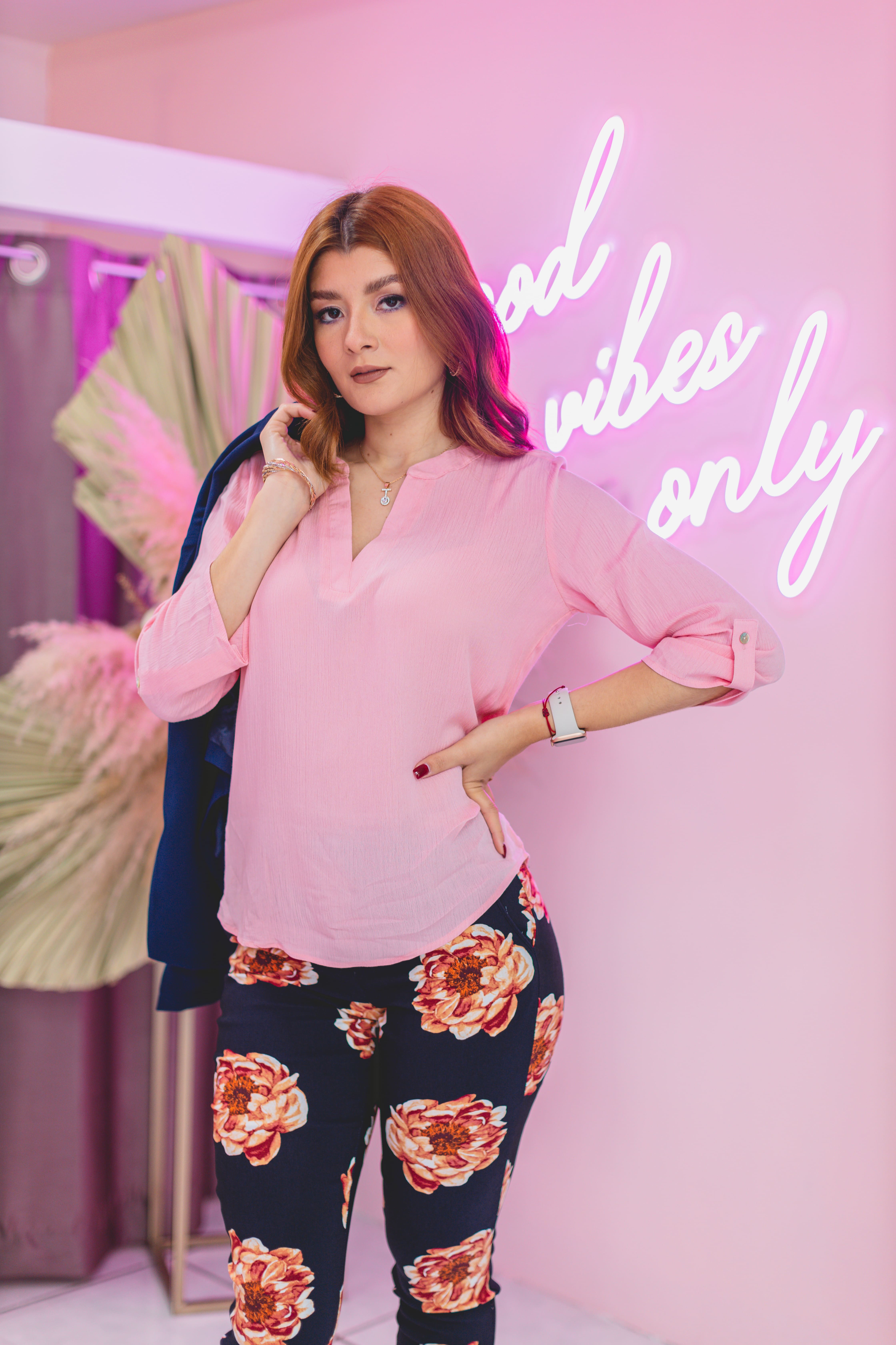 TUNICA MANTA HINDÚ - ROSA