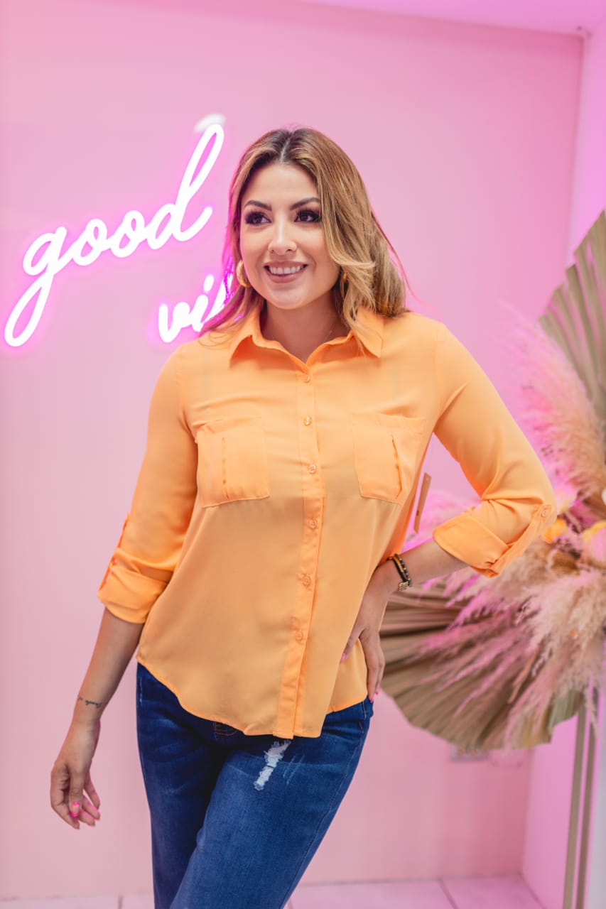 CAMISERO ROKOKO ORANGE