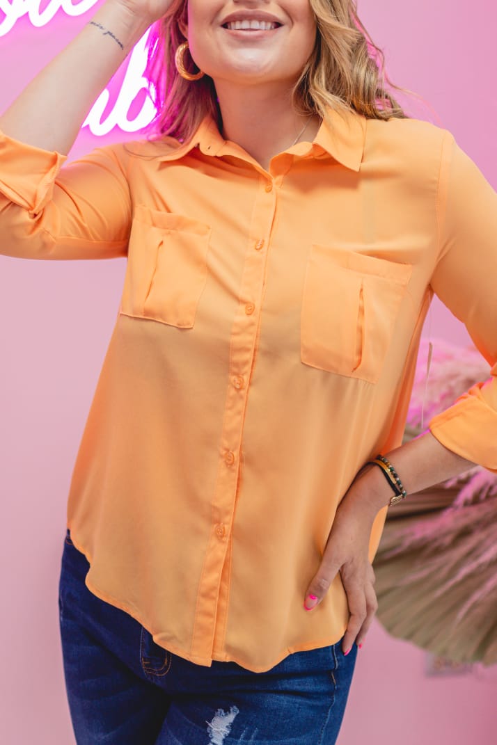 CAMISERO ROKOKO ORANGE