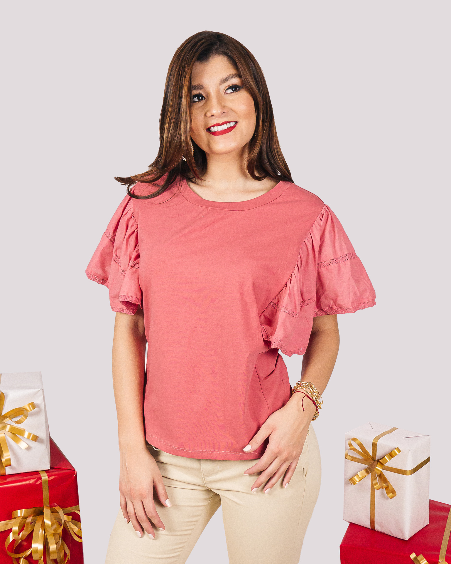 Blusa manga 2 tiempos